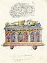 Sarcofago disegnato a Padova il 21 settembre 1836 da Anton Hallmann(Oscar Mario Zatta)